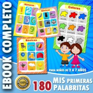 Mis Primeras 180 Palabras - ESTIMULACIÓN DE LENGUAJE. (eBook)